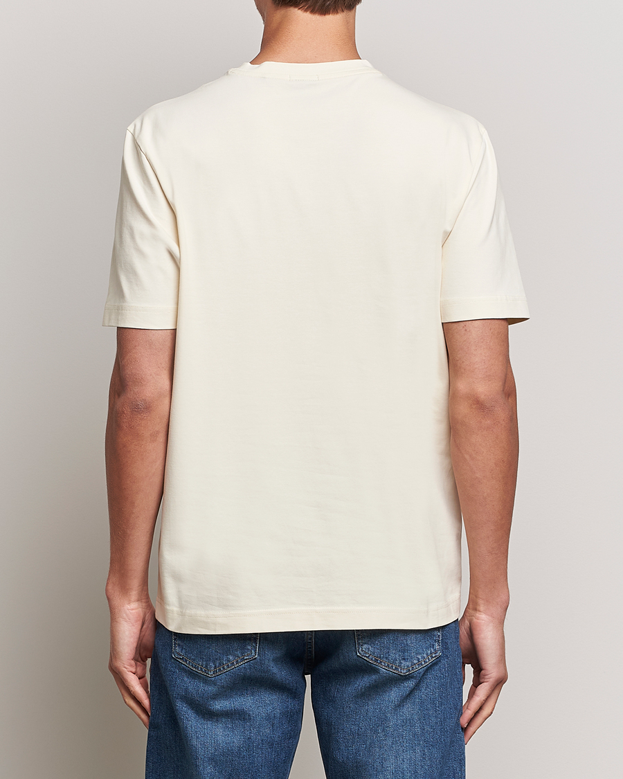 Herren | T-Shirts | BOSS ORANGE | Tchup Logo Crew Neck T-Shirt Light Beige