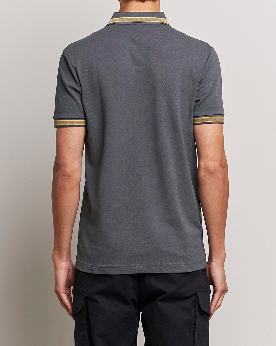 Herren | Poloshirts | BOSS GREEN | Paddy Piké Dark Grey