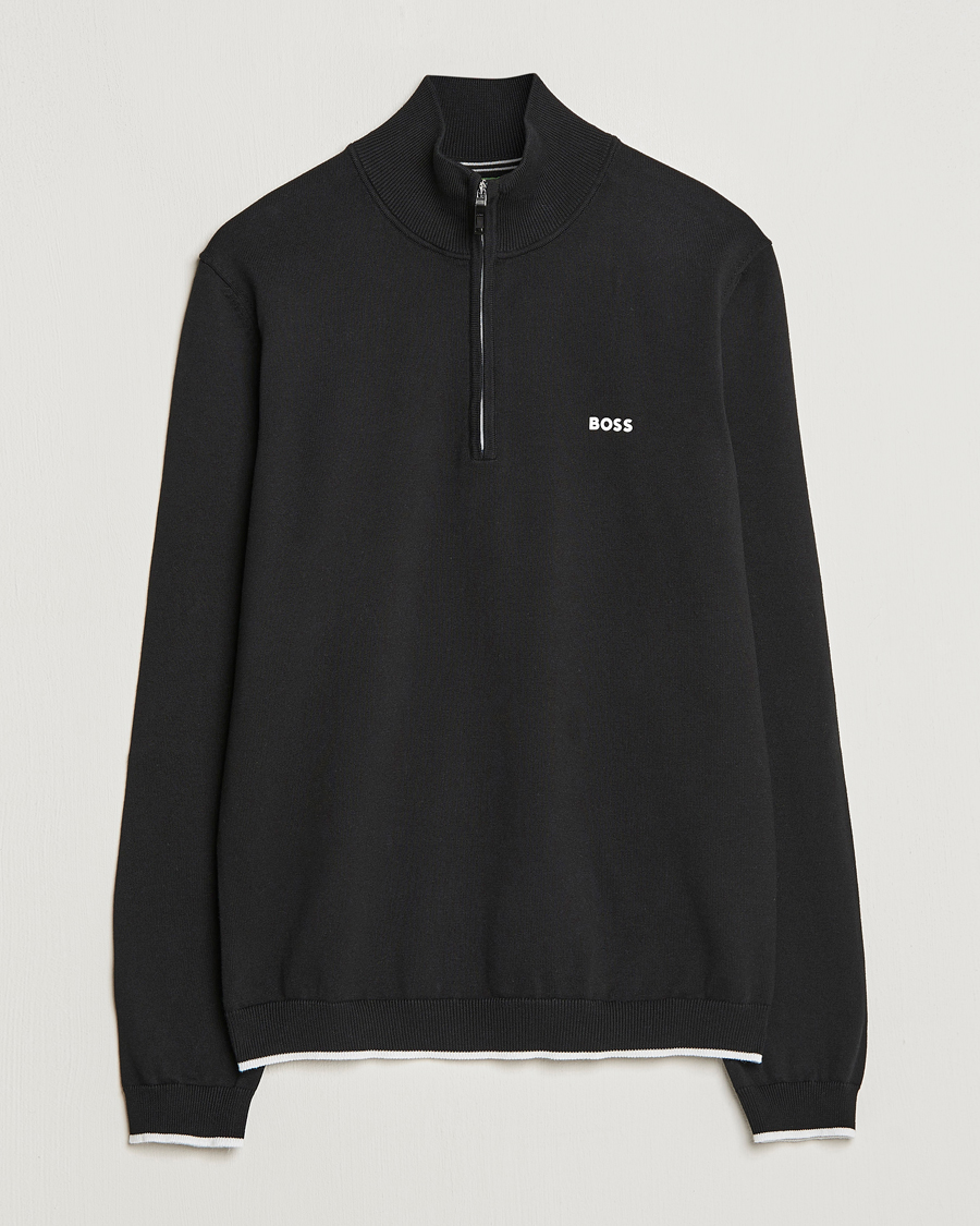 Hugo boss deals half zip sweater