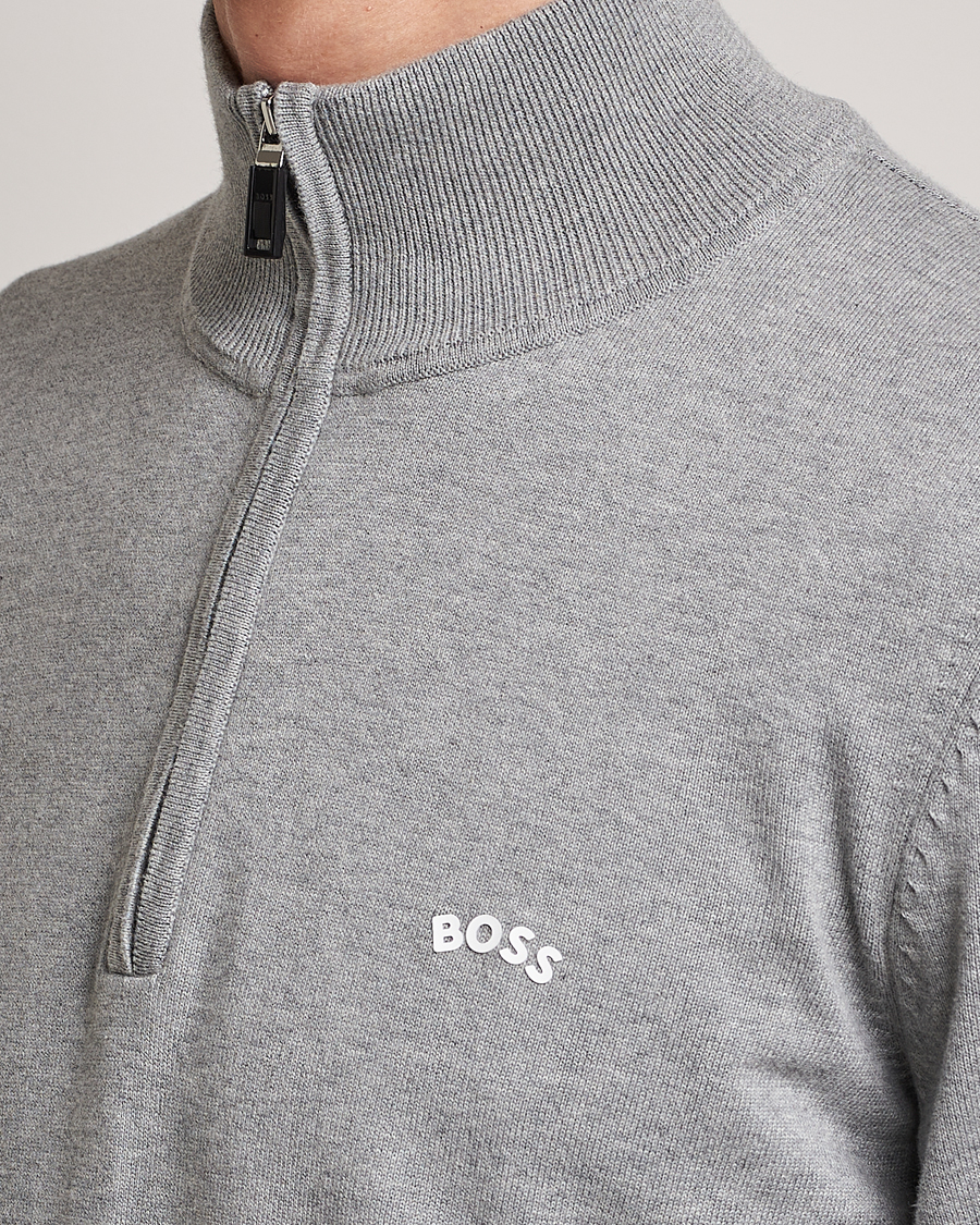 Hugo boss quarter zip sweater sale