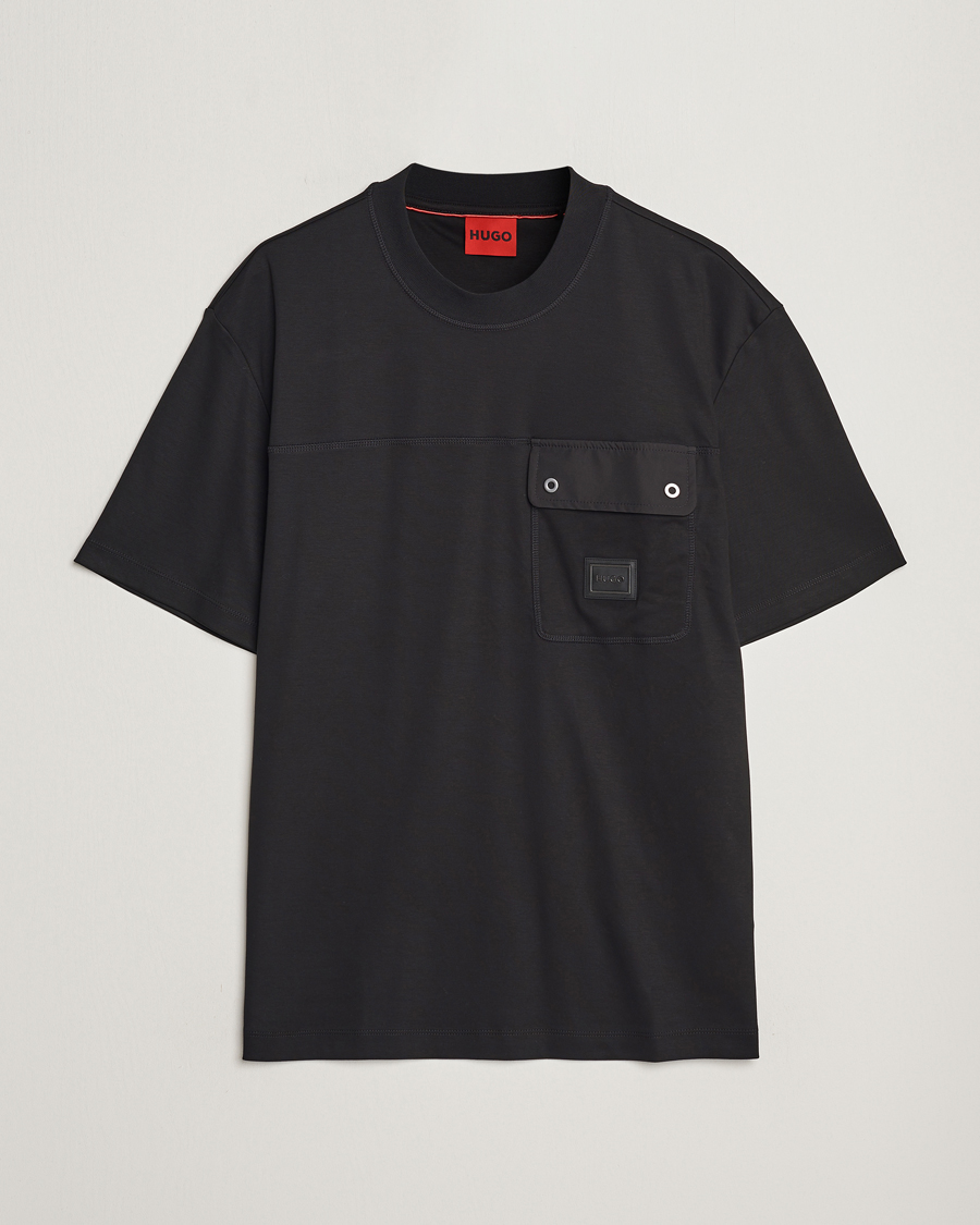black pocket t