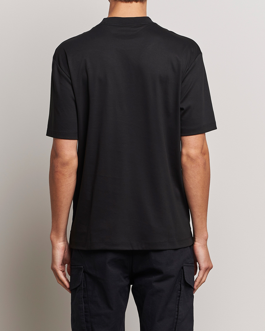 Herren | T-Shirts | HUGO | Dyans Crew Neck Pocket T-Shirt Black