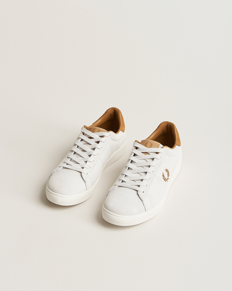 Herren |  | Fred Perry | Spencer Suede Sneaker White