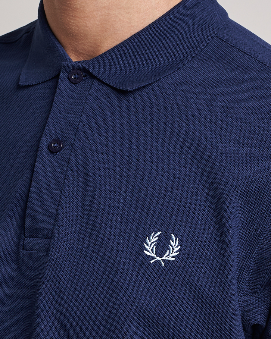 Herren | Poloshirts | Fred Perry | Plain Polo Shirt French Navy
