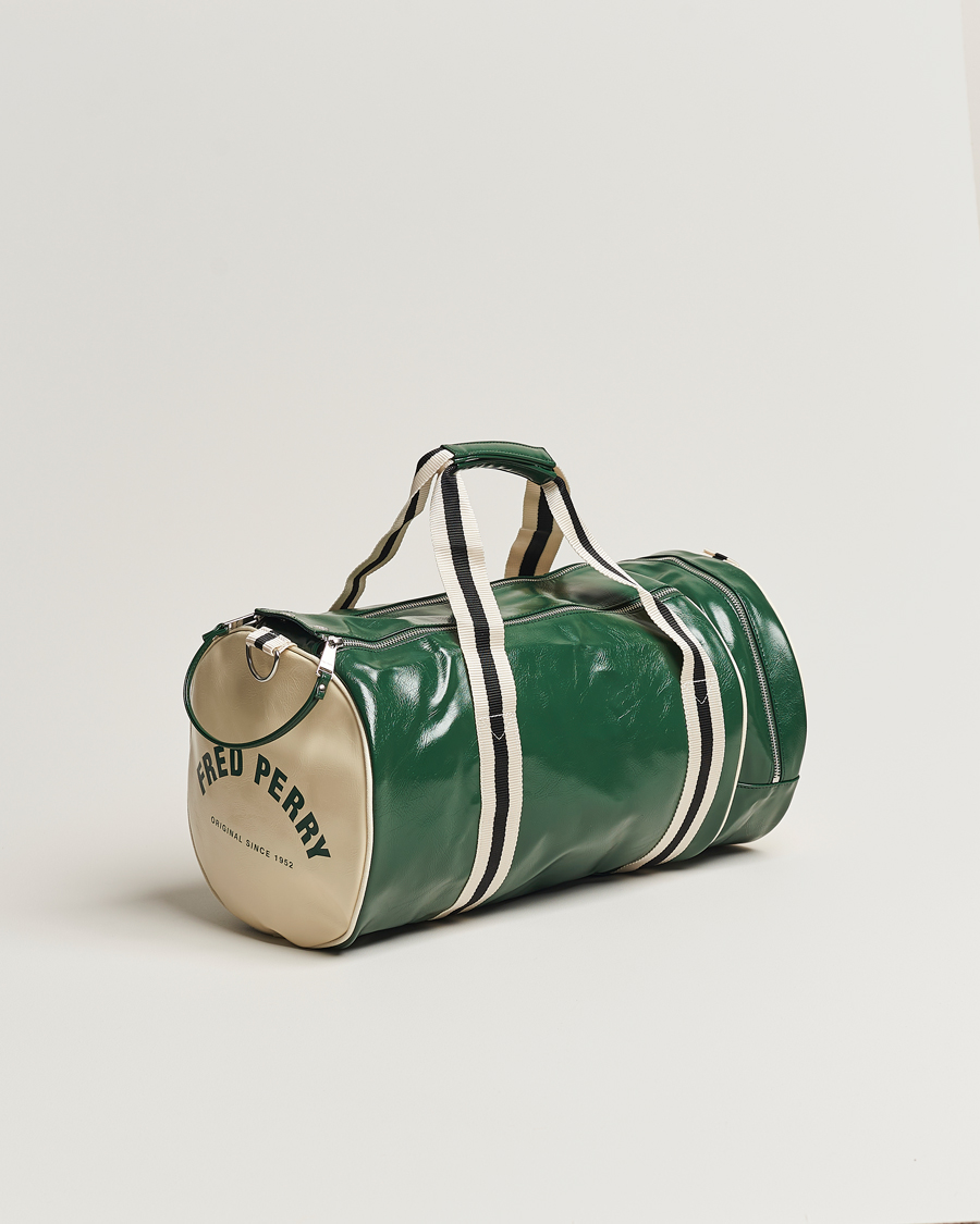 Fred perry green barrel bag 2025