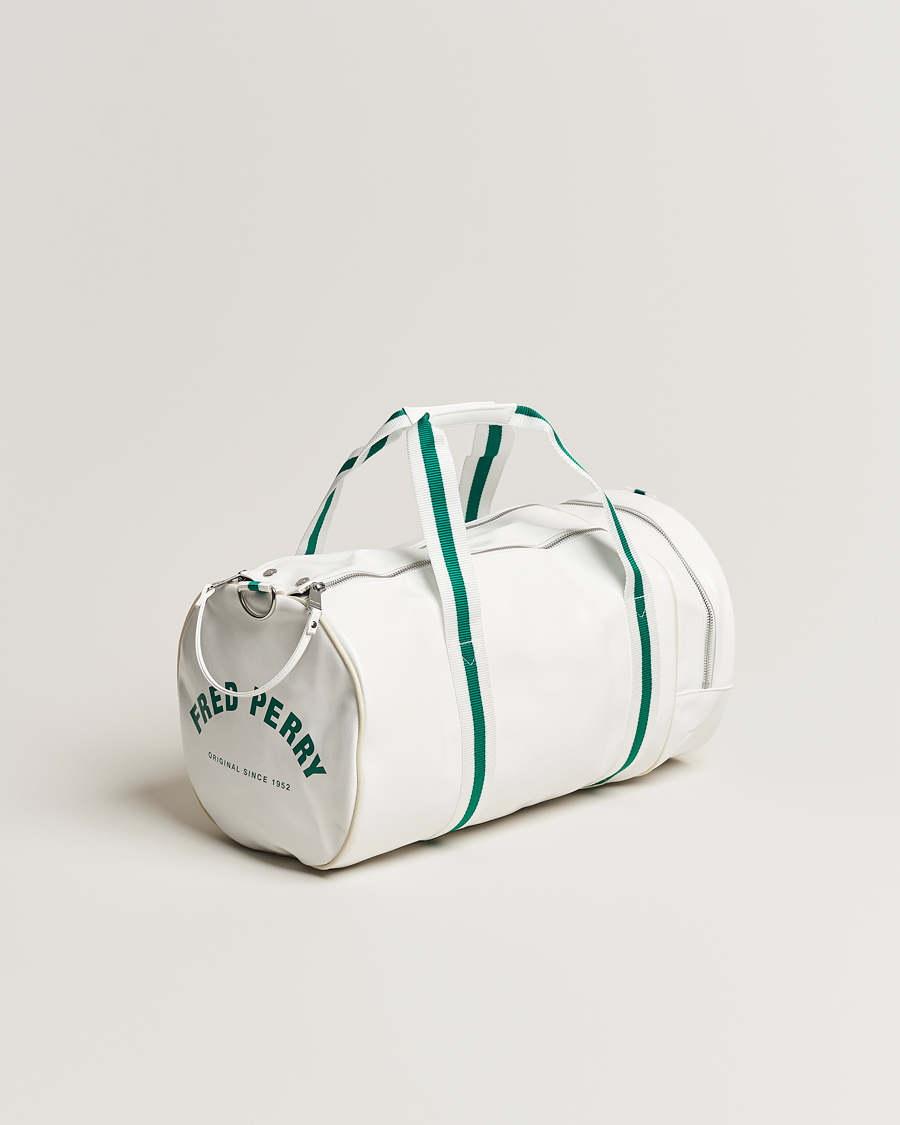 Fred Perry Classic Barrel Bag Snow White