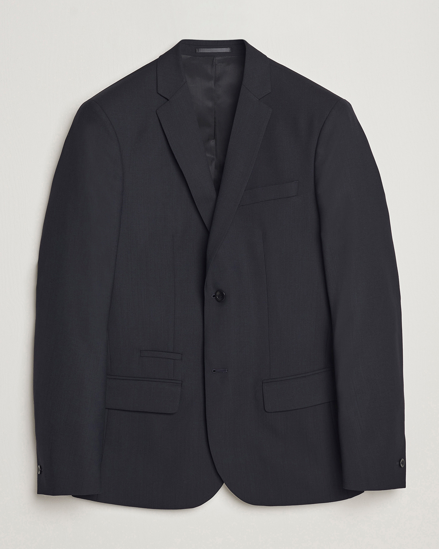 Herren | Sakkos | Filippa K | Rick Cool Wool Suit Jacket Dark Navy