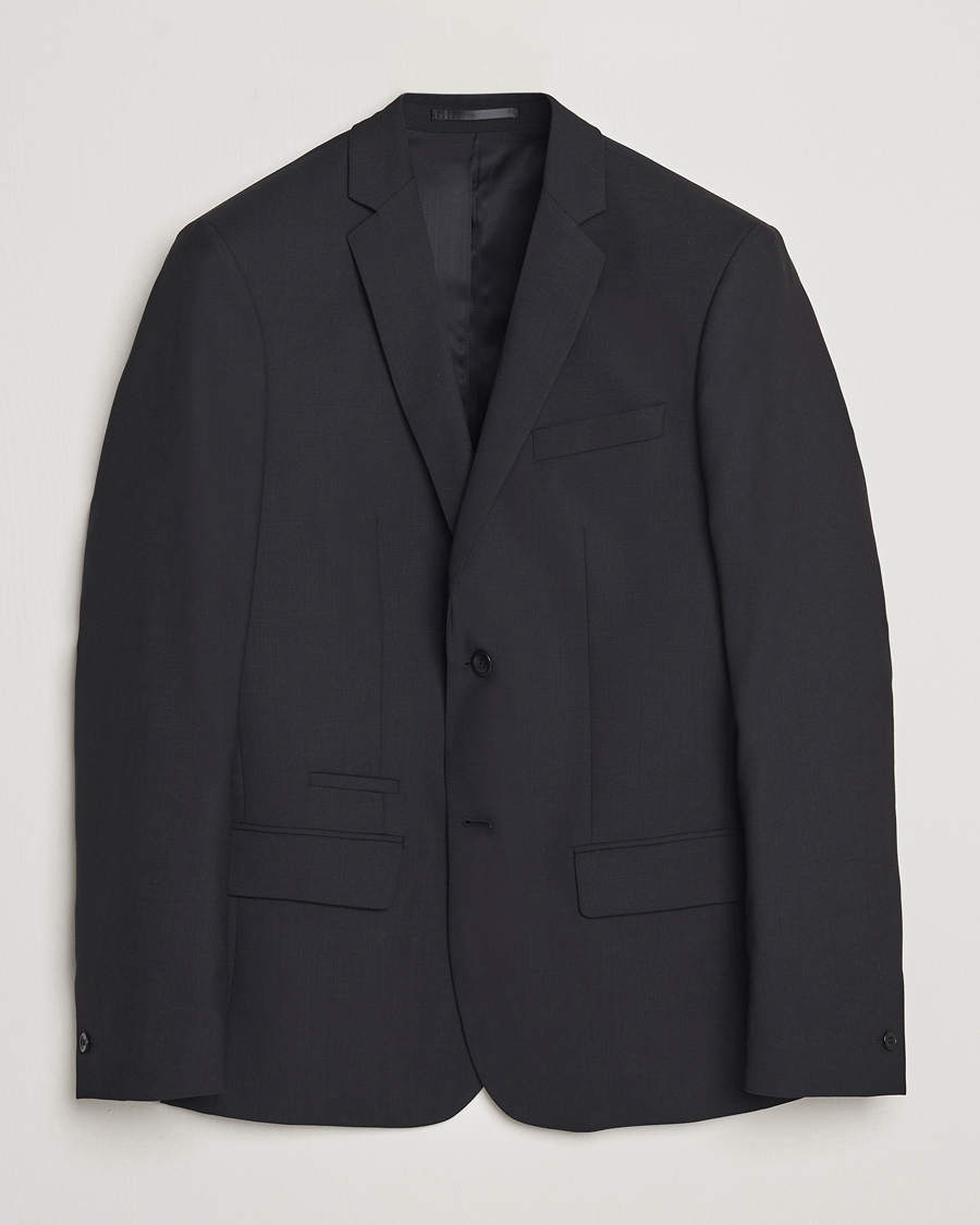 Herren | Kombi-Sakko | Filippa K | Rick Cool Wool Suit Jacket Black