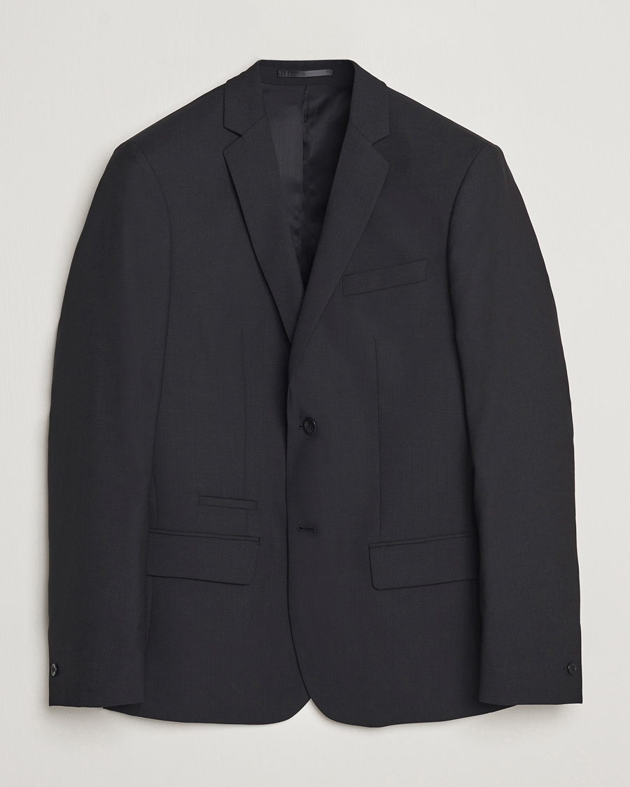 Herren | Sakkos | Filippa K | Rick Cool Wool Suit Jacket Black