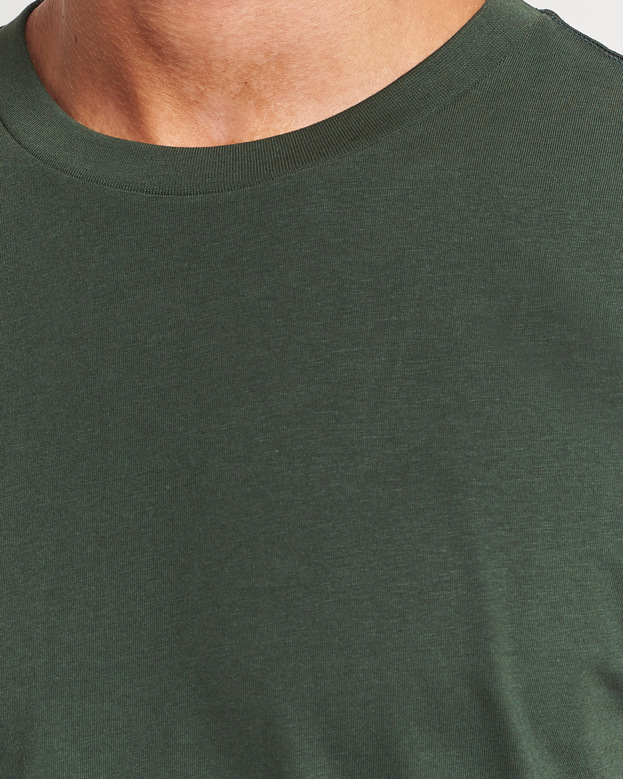 Herren | T-Shirts | Bread & Boxers | Heavy Cotton Crew Neck T-shirt Forest Green