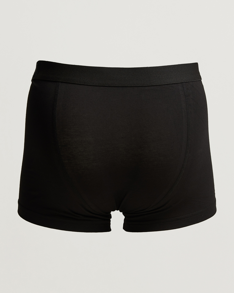 Herren | Unterwäsche | Bread & Boxers | 3-Pack Boxer Brief Black/Grey/Forest Green