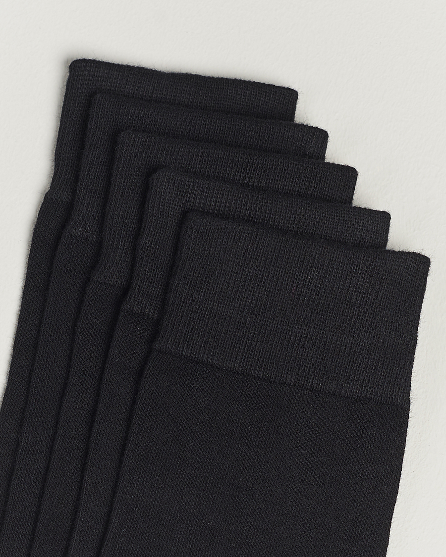 Herr | Strumpor | Bread & Boxers | 5-Pack Socks Black