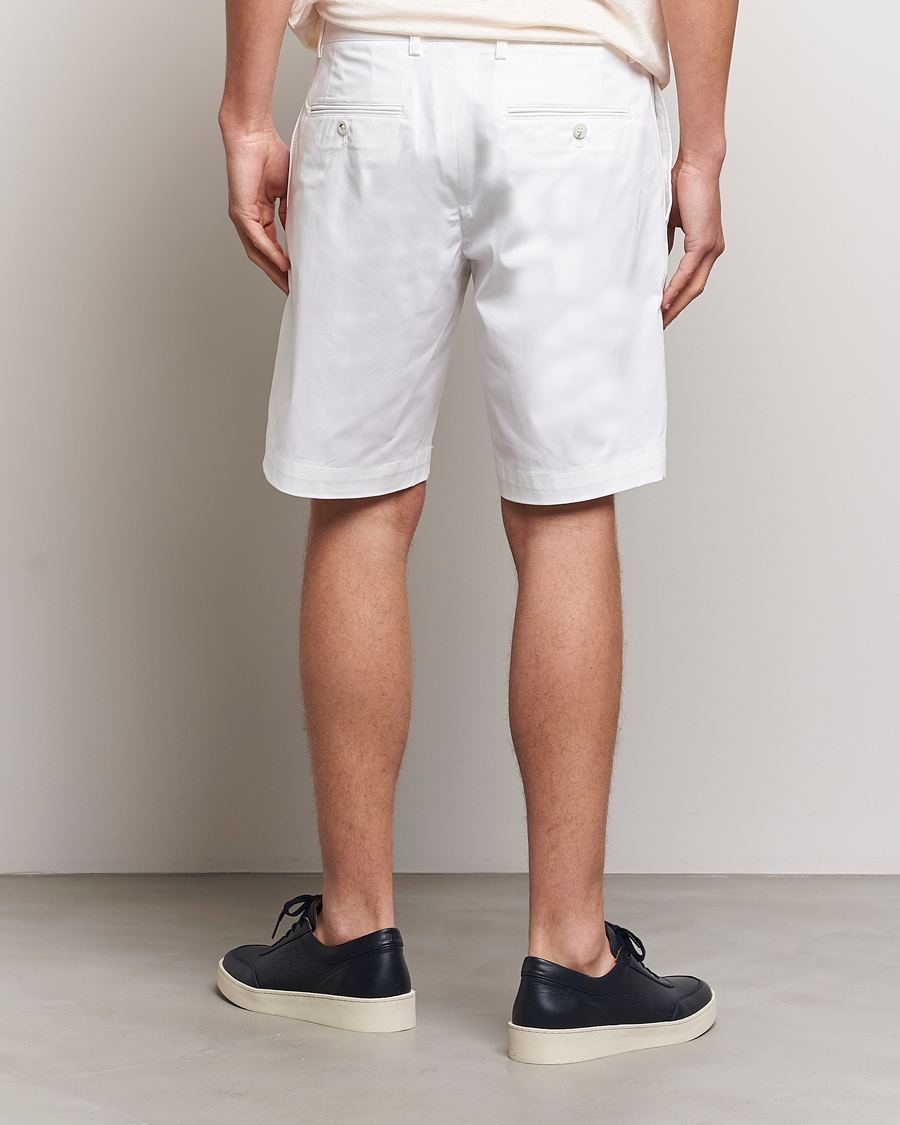 Herren | Shorts | J.Lindeberg | Nathan Super Satin Shorts White