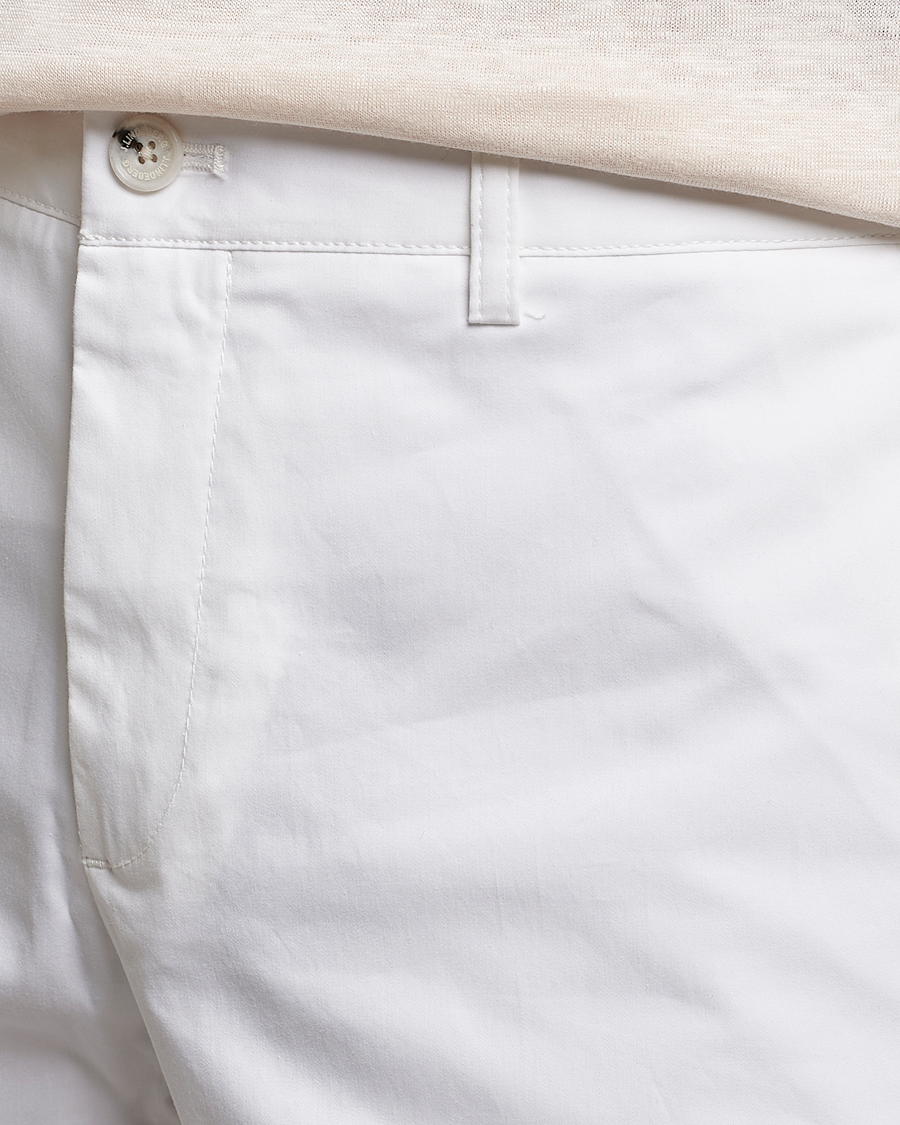 Herren | Shorts | J.Lindeberg | Nathan Super Satin Shorts White