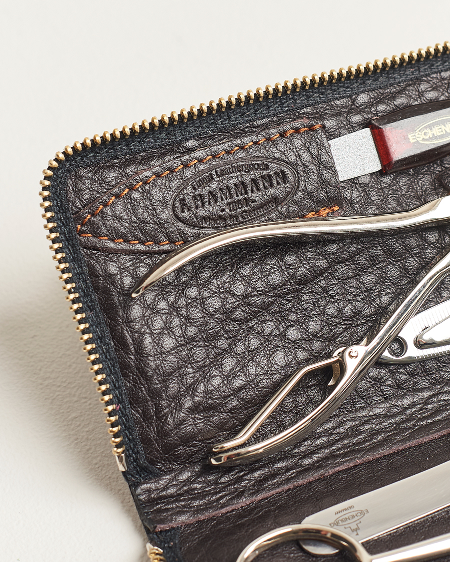 Herren | Für das Zuhause | F. Hammann | Men's Manicure Set Dark Brown