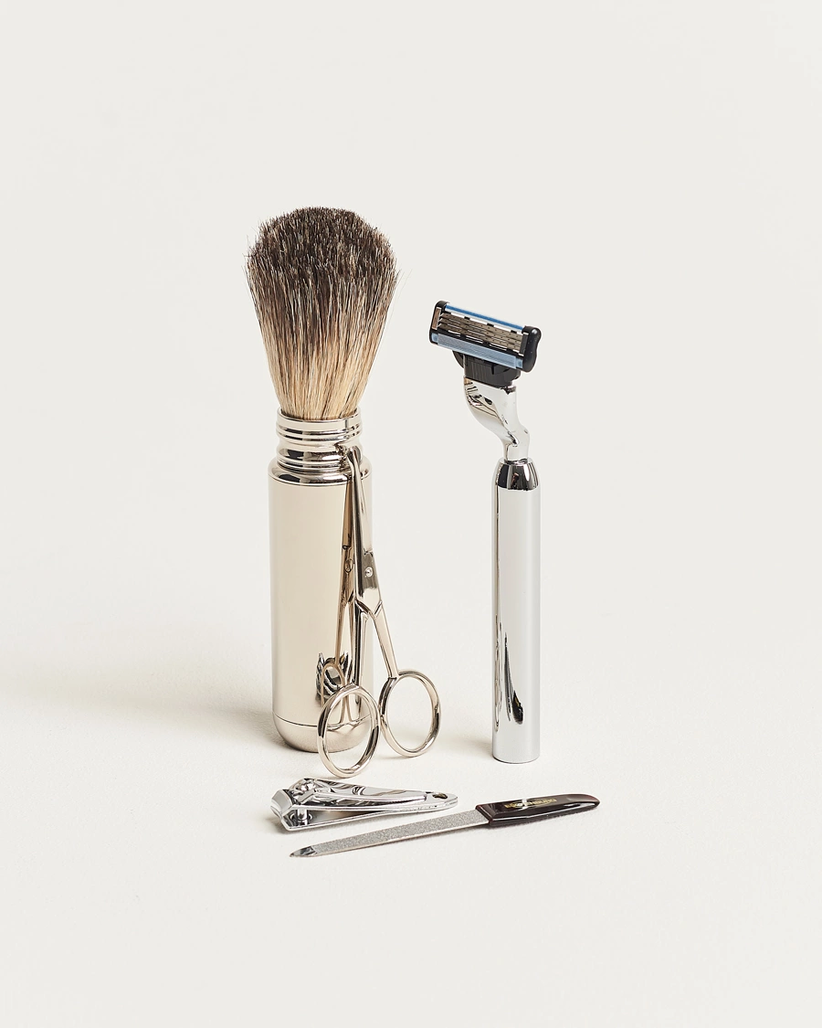 Herren |  | F. Hammann | Shaving and Manicure Set Dark Brown