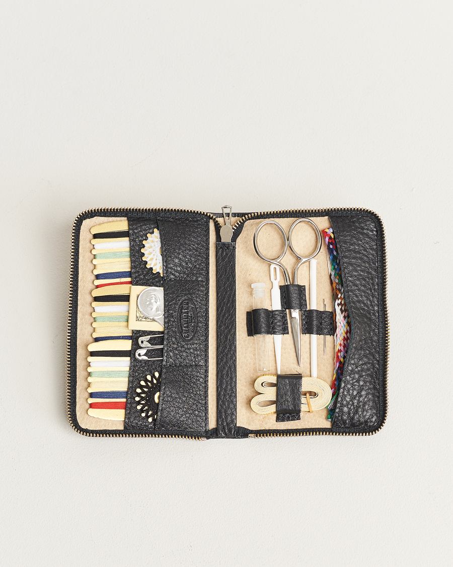 Herren | Für das Zuhause | F. Hammann | Travel Sewing Set Black