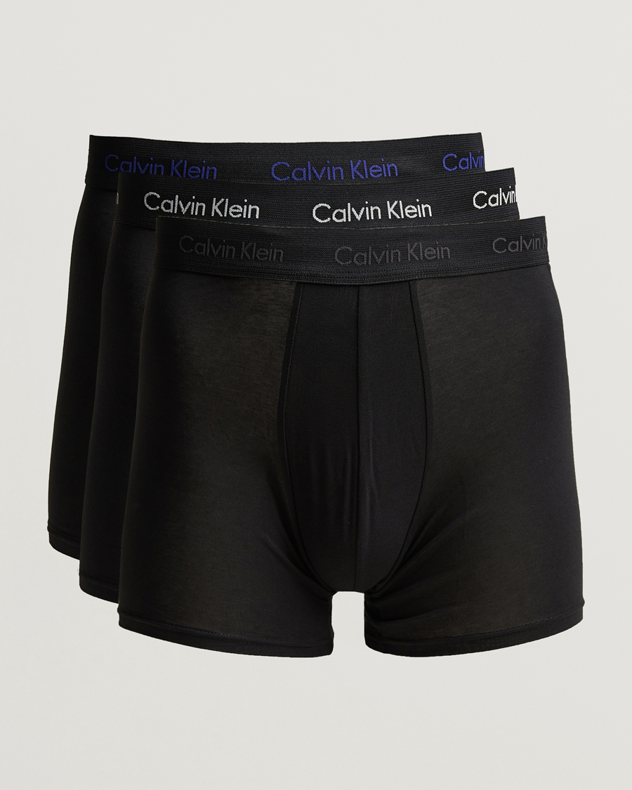Herren | Unterwäsche | Calvin Klein | Cotton Stretch 3-Pack Boxer Brief Black