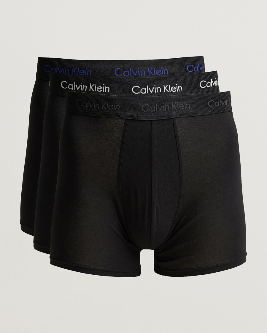 Calvin Klein Men's 3-pack Cotton Stretch Boxer Brief, Black, Small :  : Clothing, Shoes & Accessories