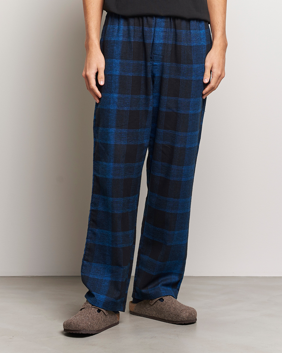 Herren |  | Calvin Klein | Flannel Pyjama Pants Black/Blue