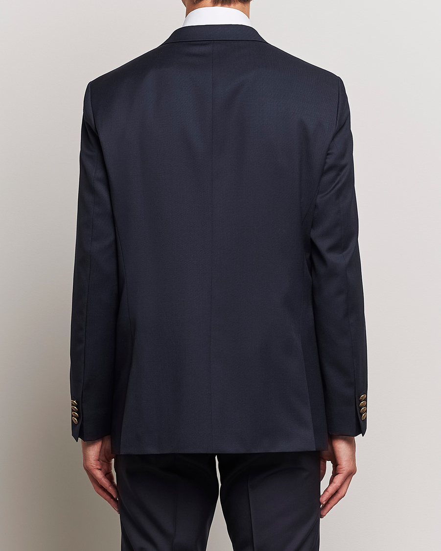 Herren | Sakkos | Oscar Jacobson | John Club Wool Blazer Navy
