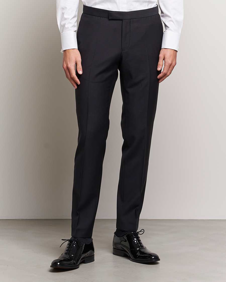 Herren |  | Oscar Jacobson | Duke Wool Trousers Black