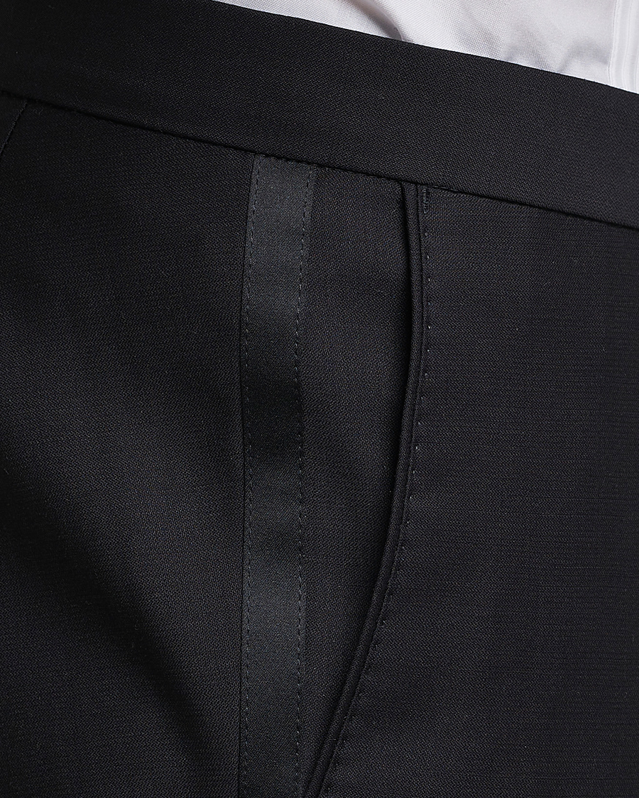 Herren | Hosen | Oscar Jacobson | Duke Wool Trousers Black