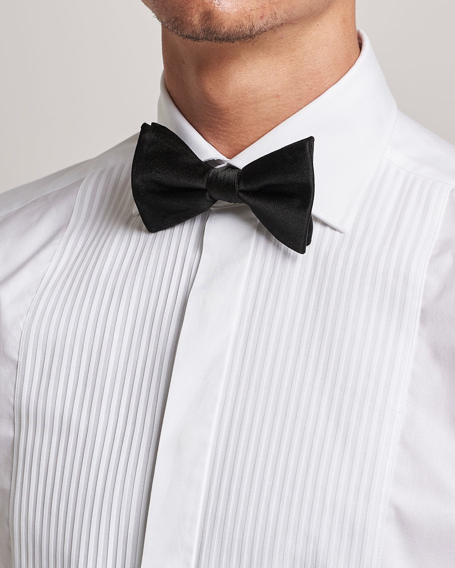 Herren | Black Tie | Oscar Jacobson | Bow Tie  Black