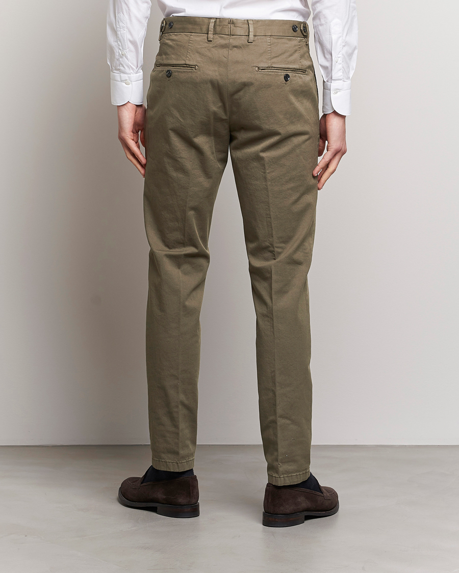 Herren | Hosen | Oscar Jacobson | Danwick Cotton Trousers Olive