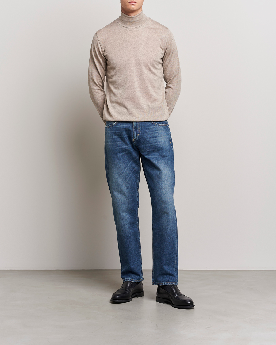 Herren | Jeans | Oscar Jacobson | Johan Cotton Stretch Jeans Vintage Wash