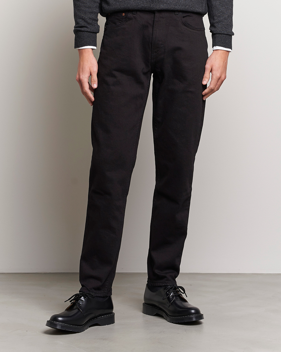 Herren | Jeans | Oscar Jacobson | Karl Cotton Stretch Jeans Black