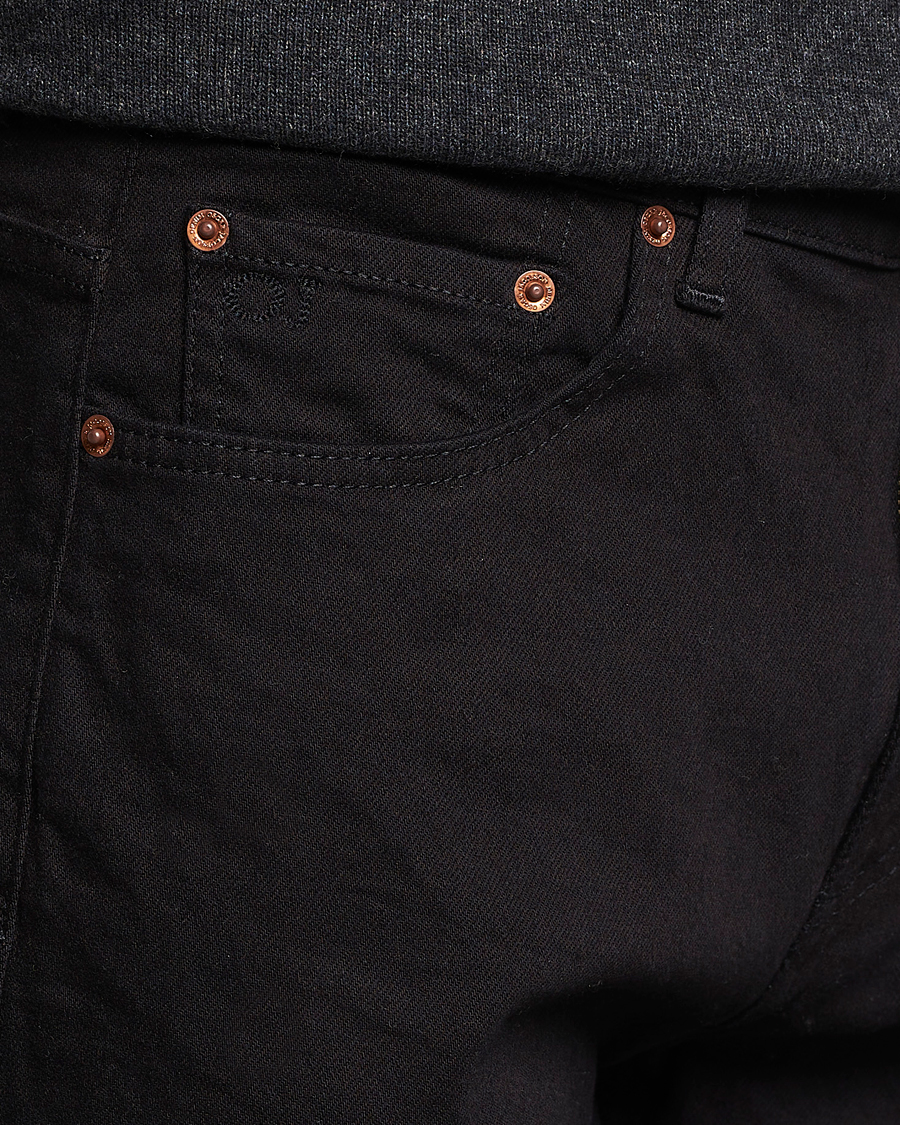 Herren | Jeans | Oscar Jacobson | Karl Cotton Stretch Jeans Black