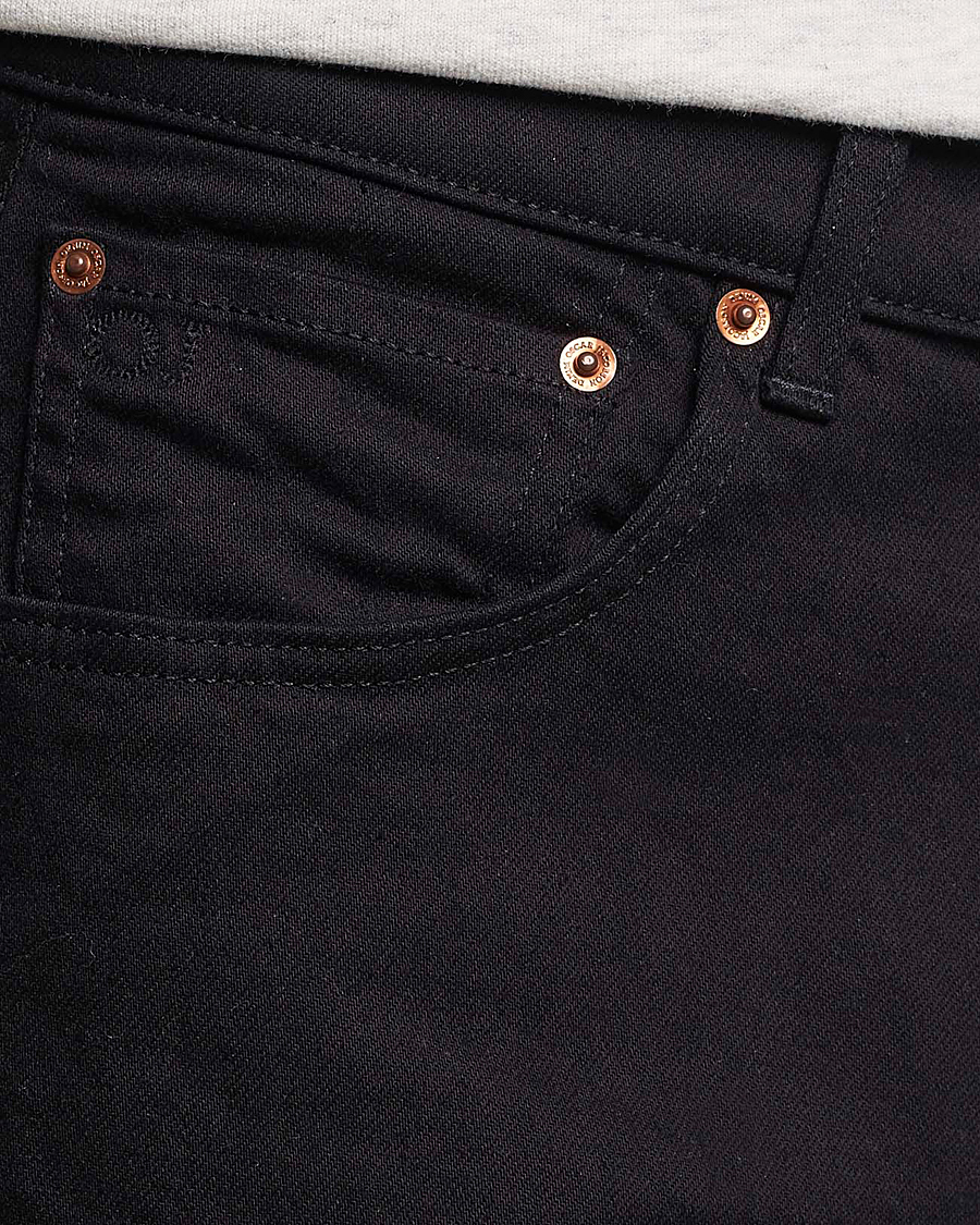 Herren | Jeans | Oscar Jacobson | Johan Cotton Stretch Jeans Black