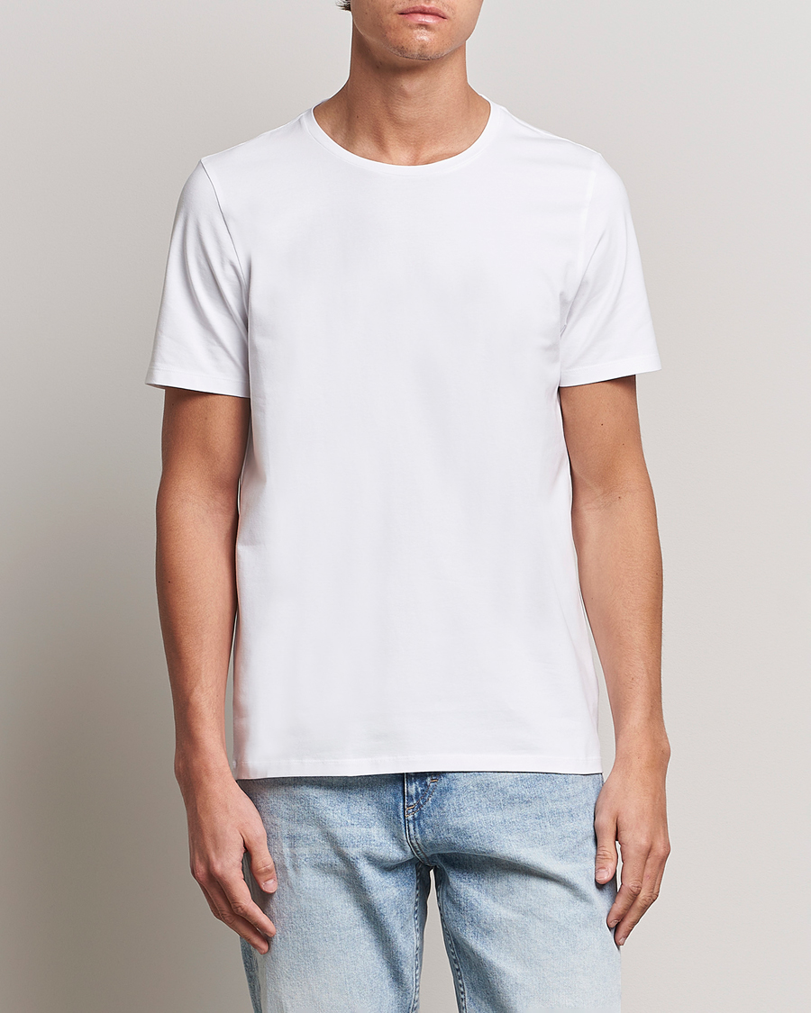 Herren |  | Oscar Jacobson | Kyran Cotton T-shirt S-S White