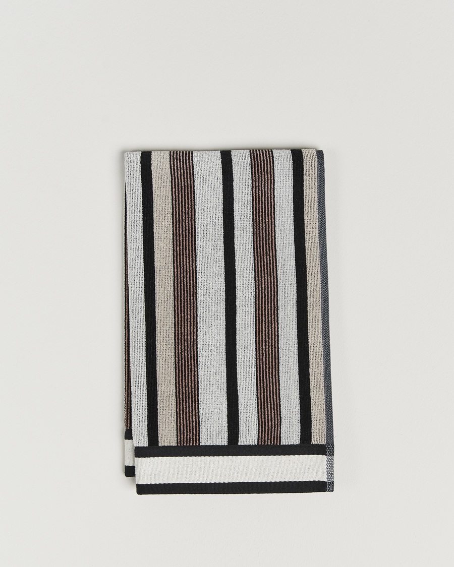 Herren | Textilien | Missoni Home | Craig Hand Towel 40x70cm Grey/Black