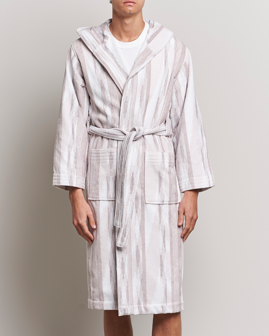 Herren |  | Missoni Home | Clint Bathrobe Beige/White