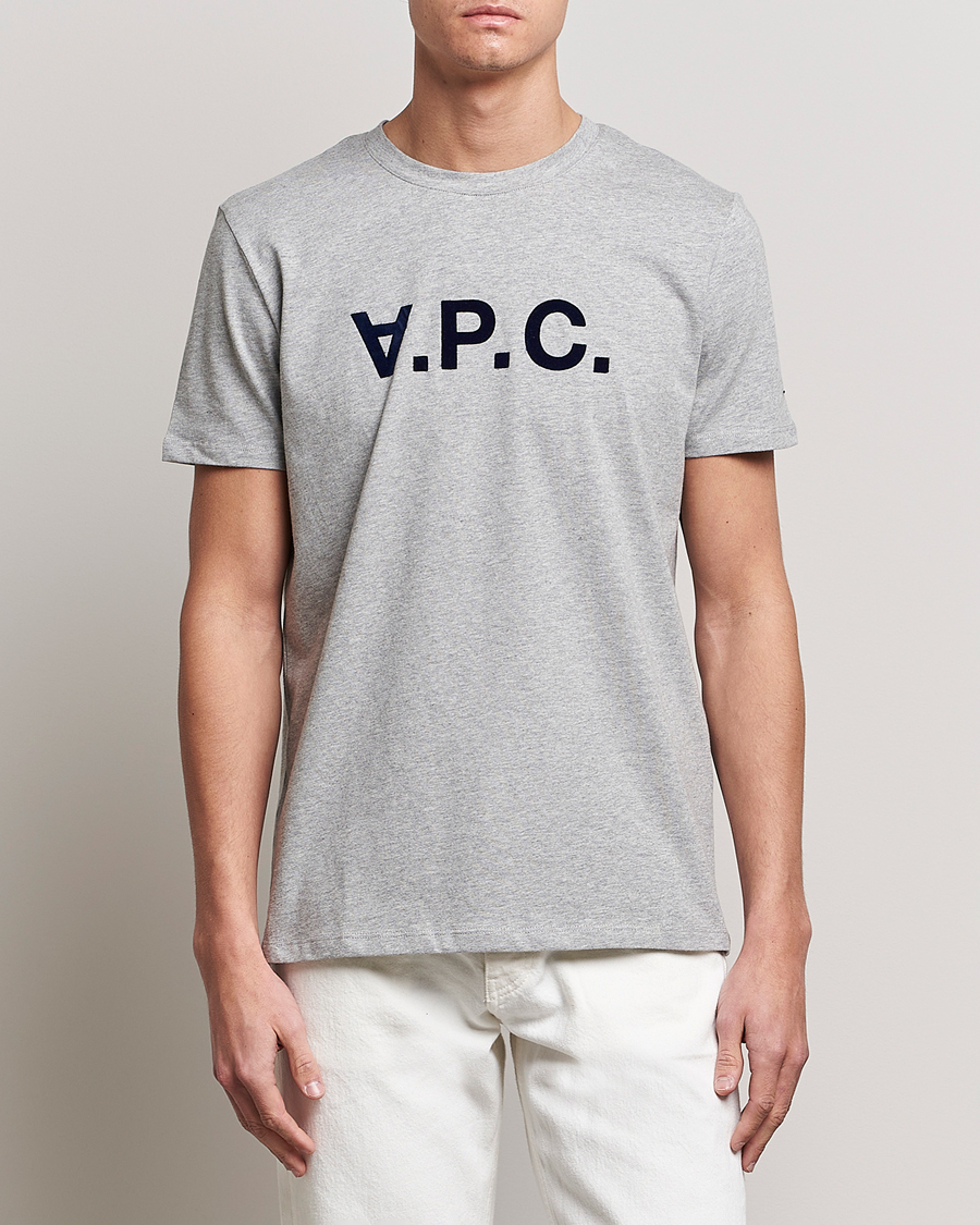 Herren | Kurzarm T-Shirt | A.P.C. | VPC T-Shirt Grey Heather