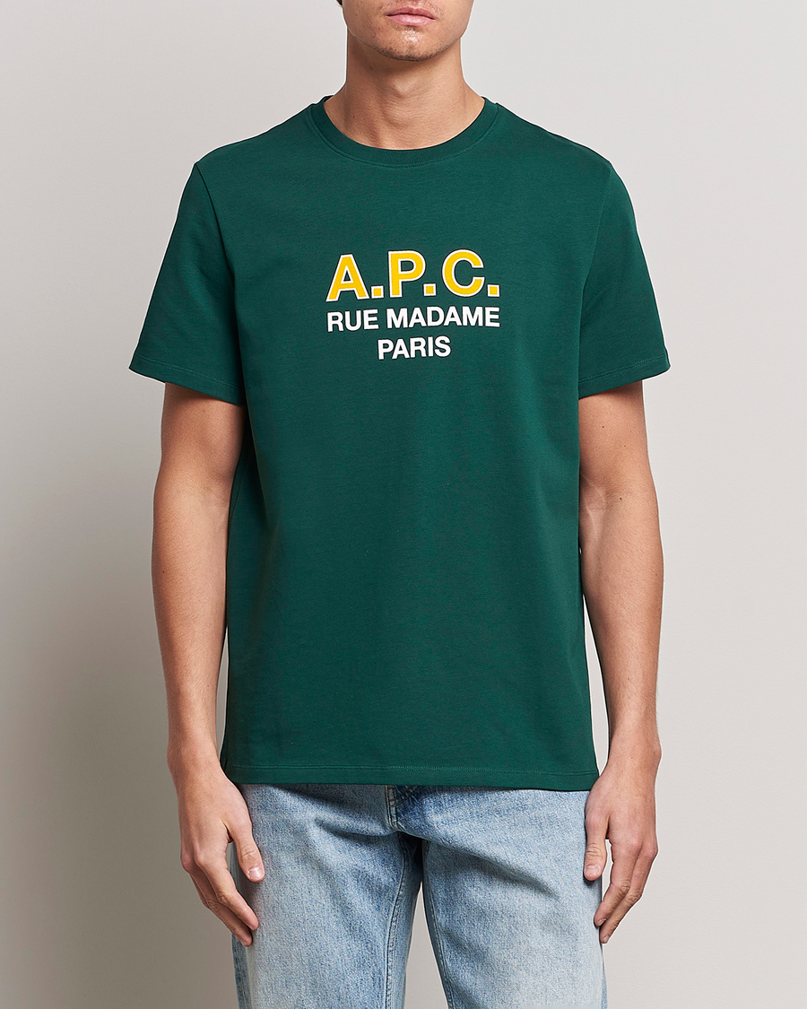 Herren | | A.P.C. | Madame T-Shirt Dark Green