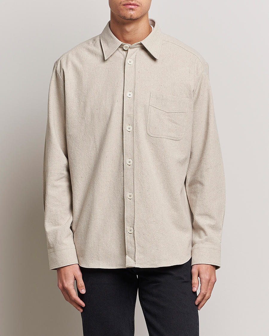 Herren | | A.P.C. | Aston Overshirt Light Beige