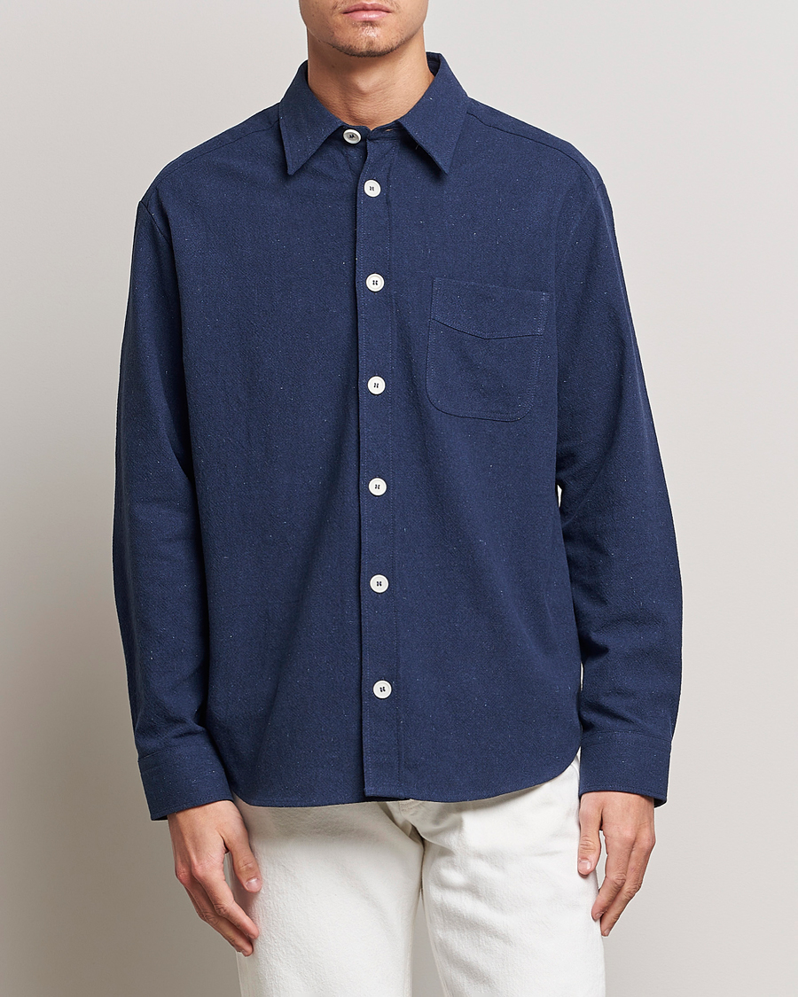 Herren | | A.P.C. | Aston Overshirt Navy