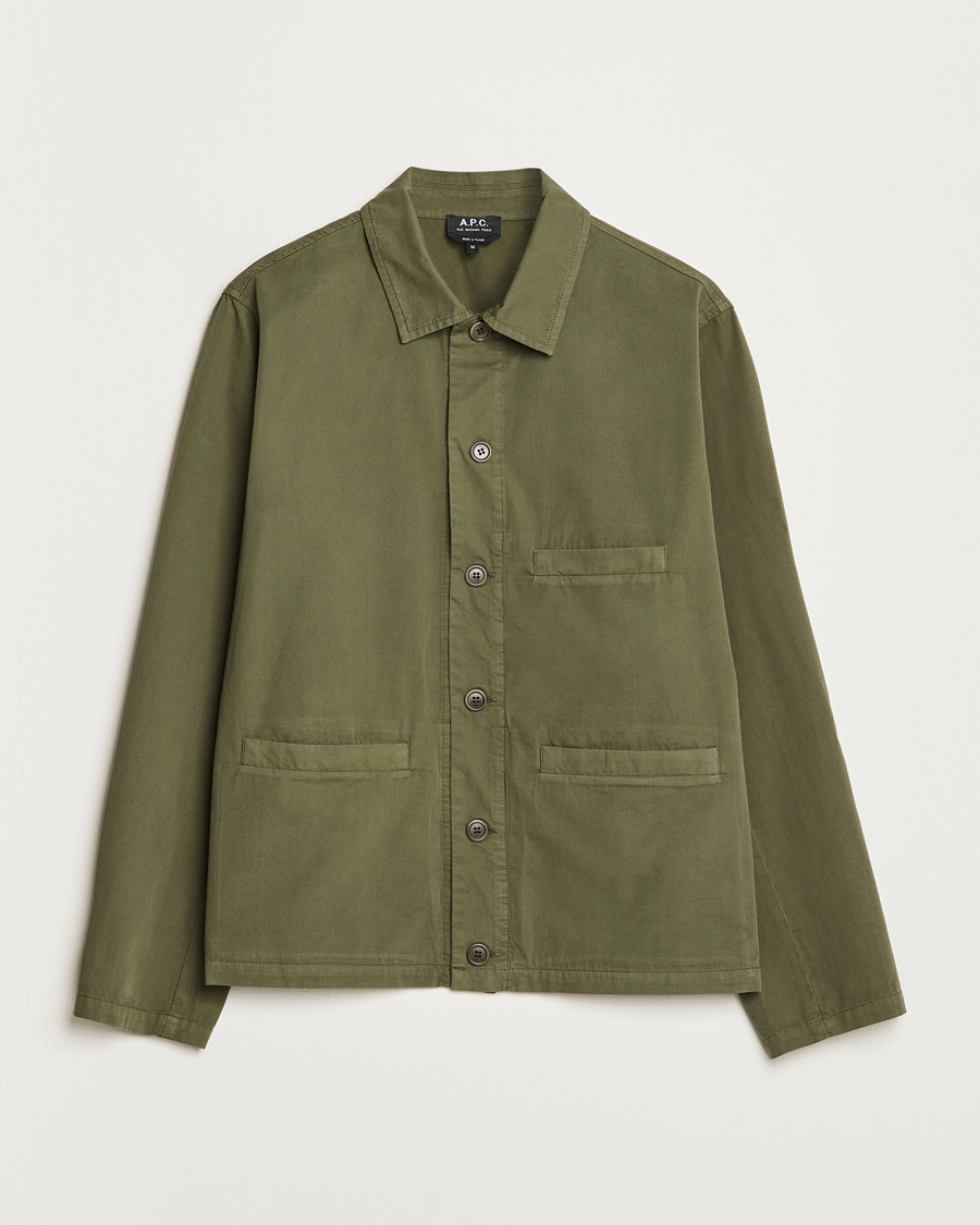 Herren | A.P.C. | A.P.C. | Vianney Shirt Jacket Olive