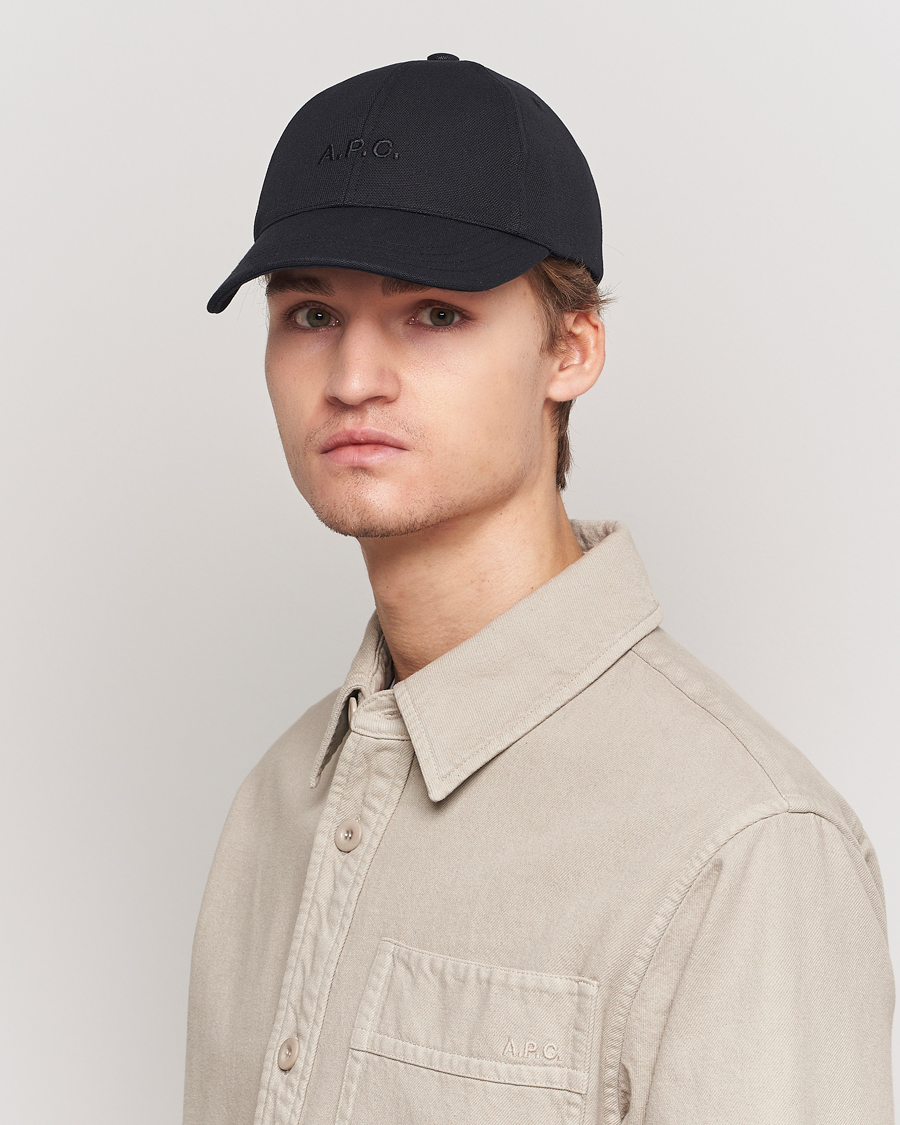 Herre | Tilbehør | A.P.C. | Charlie Baseball Cap Black