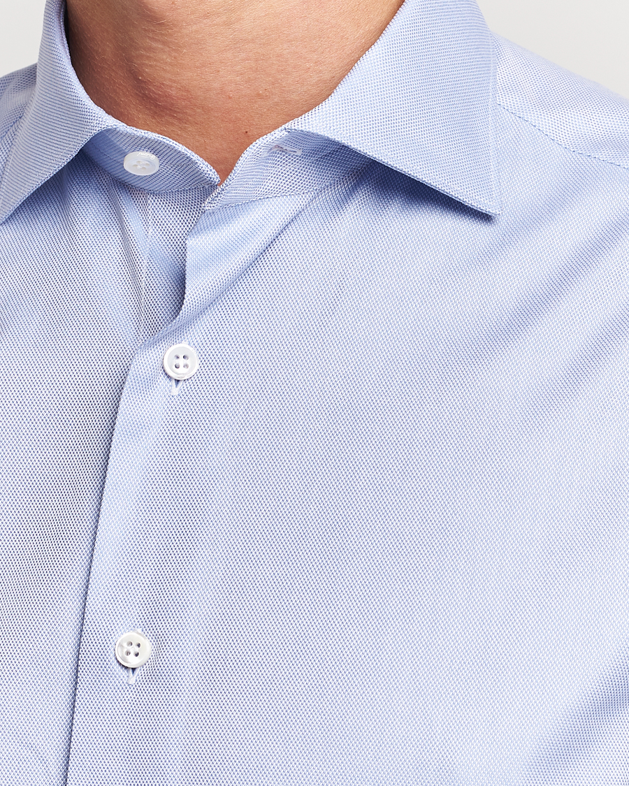 Herren | Hemden | Brioni | Slim Fit Royal Oxford Dress Shirt Light Blue