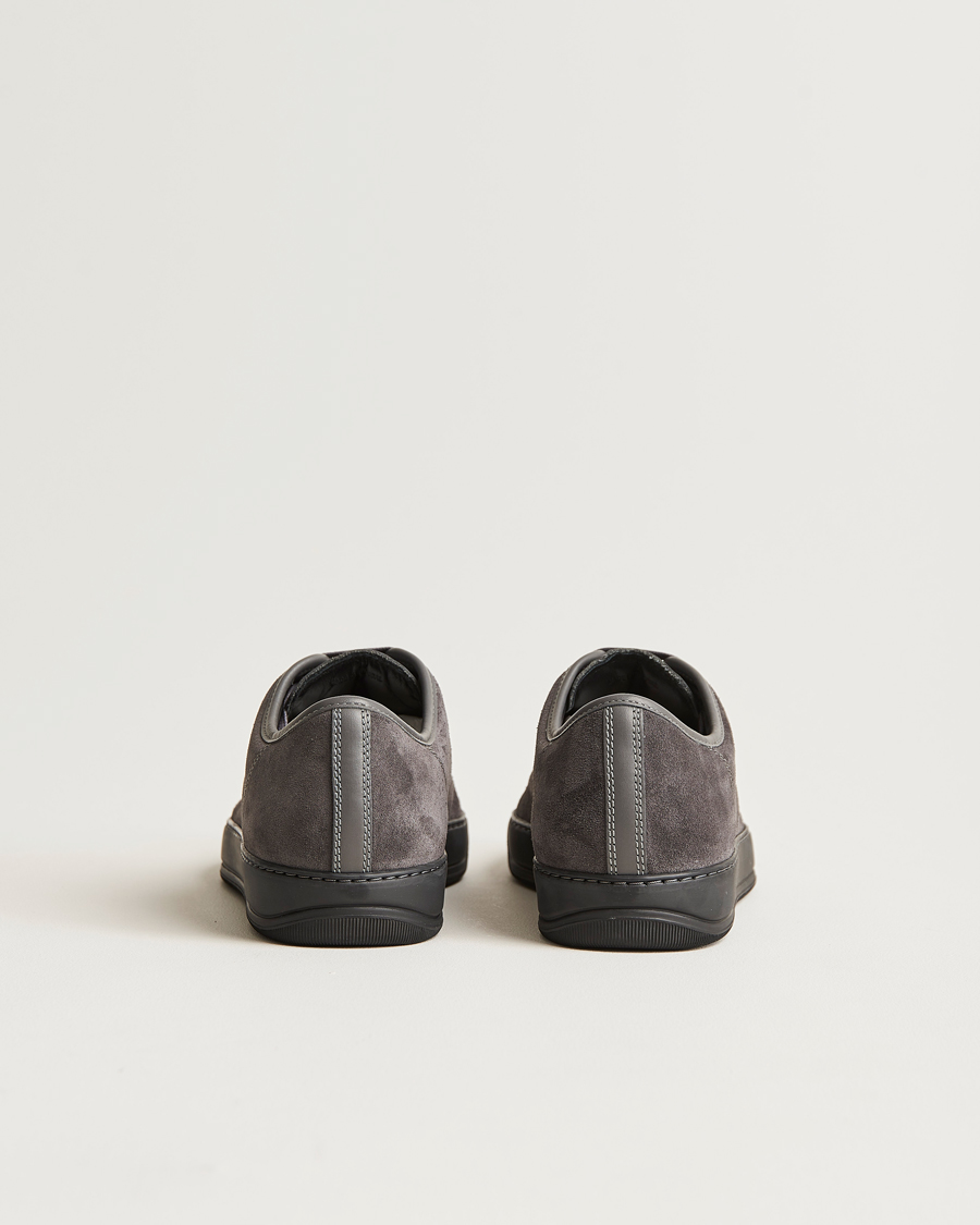 Herren | Lanvin Nappa Cap Toe Sneaker Dark Grey | Lanvin | Nappa Cap Toe Sneaker Dark Grey