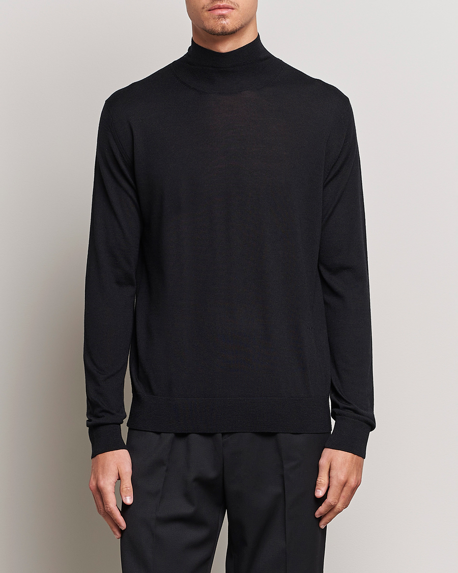 Herren | Pullover | Lanvin | Wool/Silk Rollneck Black