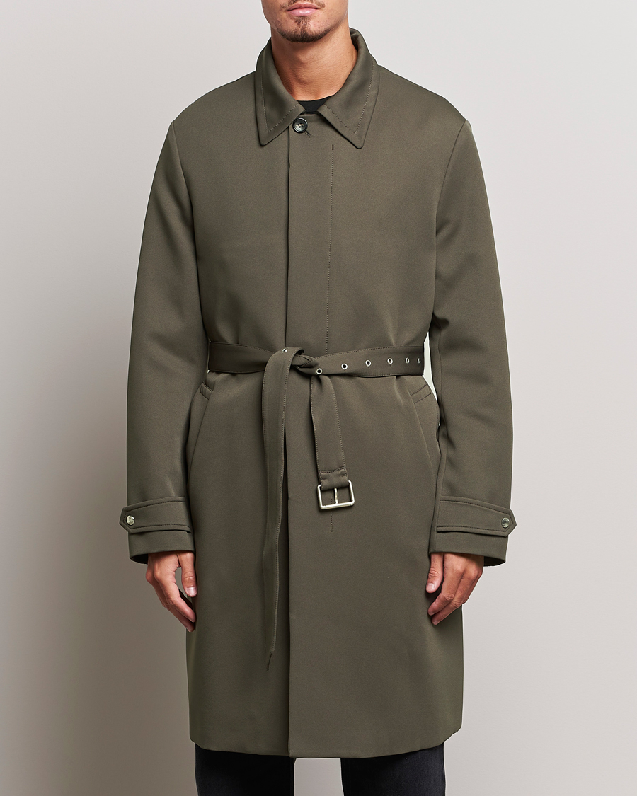 Herren |  | Lanvin | Tailored Rain Coat Shark Grey