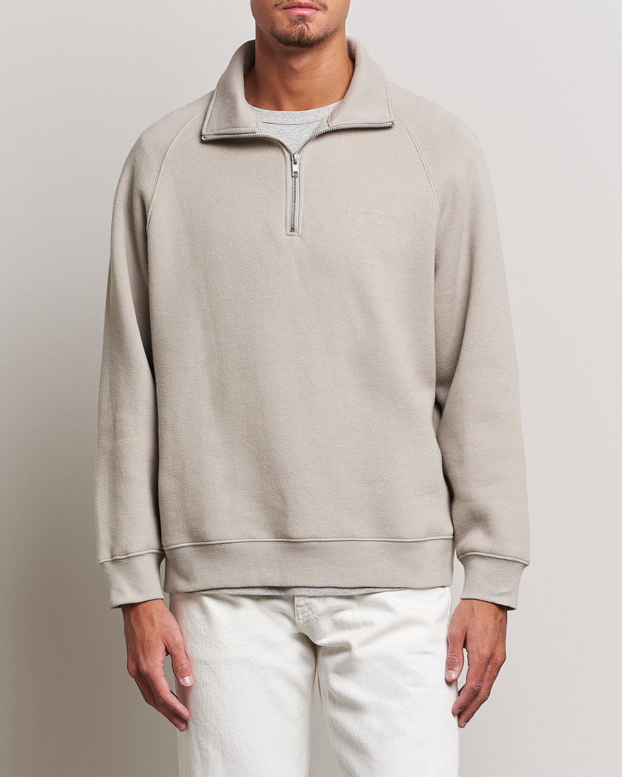 Herren | | NN07 | Carlo Half Zip London Fog