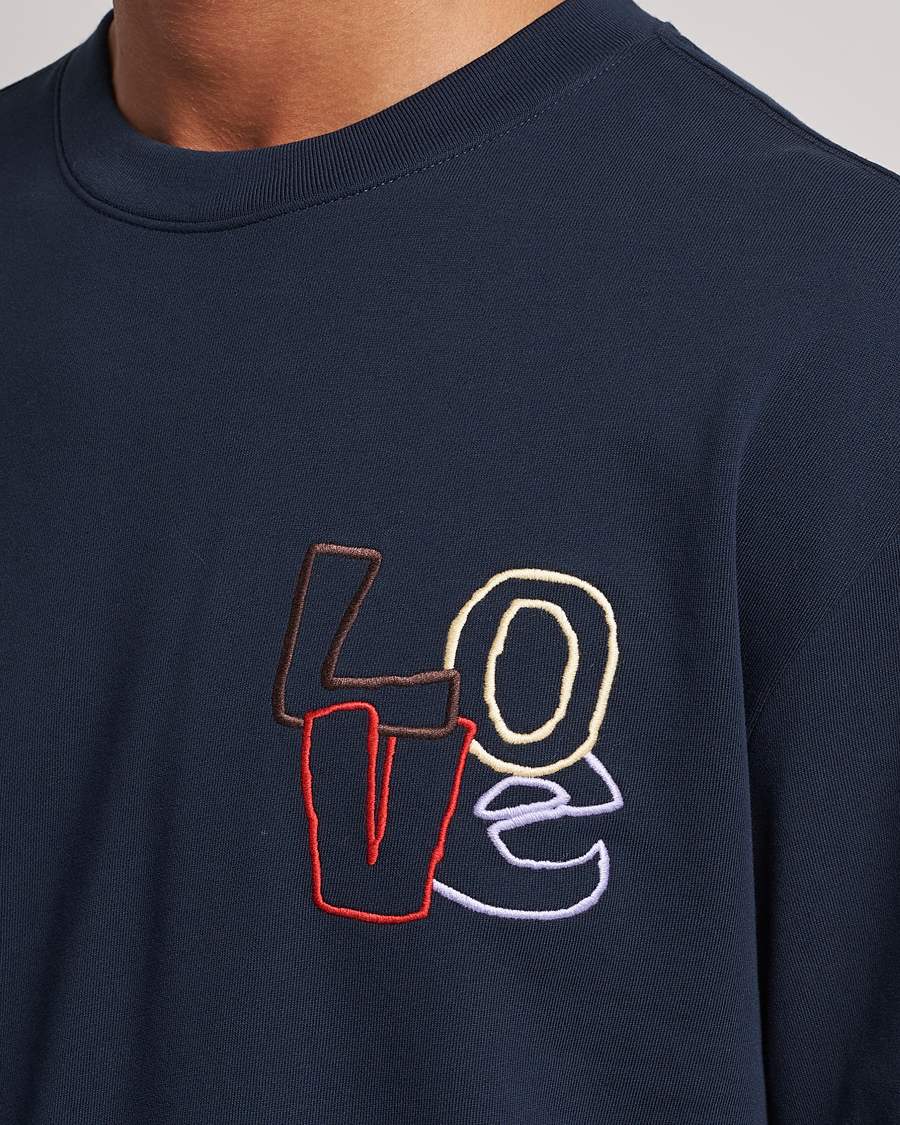 Herren | T-Shirts | NN07 | Alan Heavy T-Shirt Navy