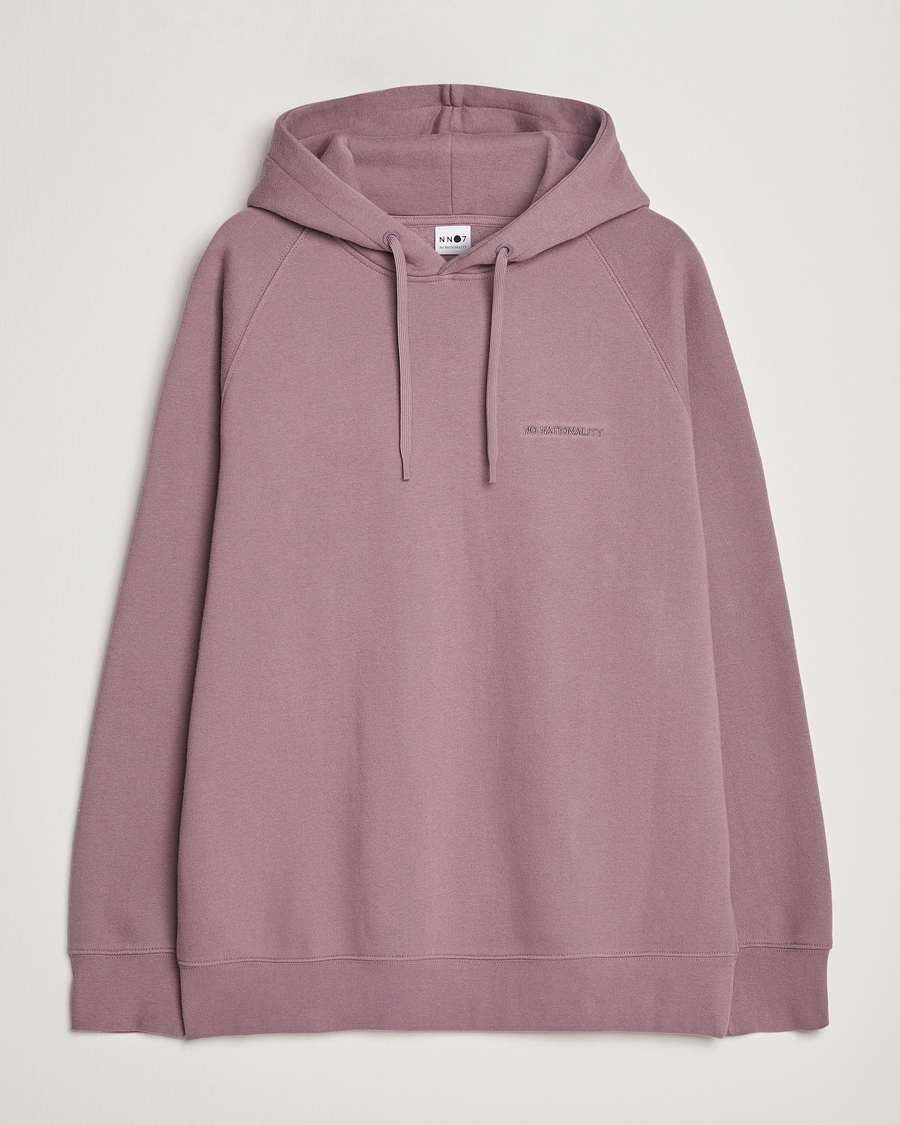 Herren | Pullover | NN07 | Carlo Hood Purple Brown