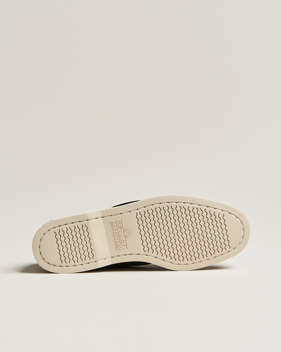 Herren | Segelschuhe | Sebago | Docksides Suede Boat Shoe Black
